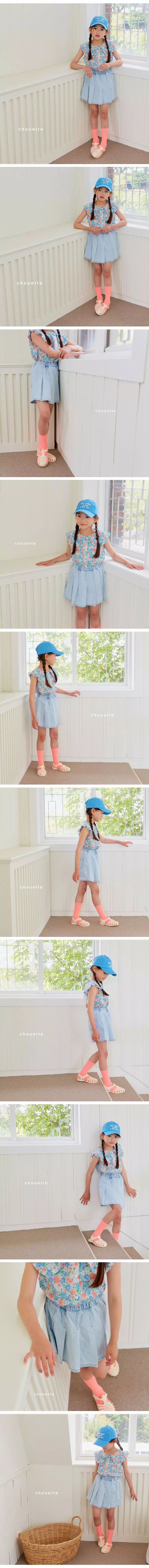 Chouette - Korean Children Fashion - #kidsstore - Ruffle Sleeveless Blouse - 2