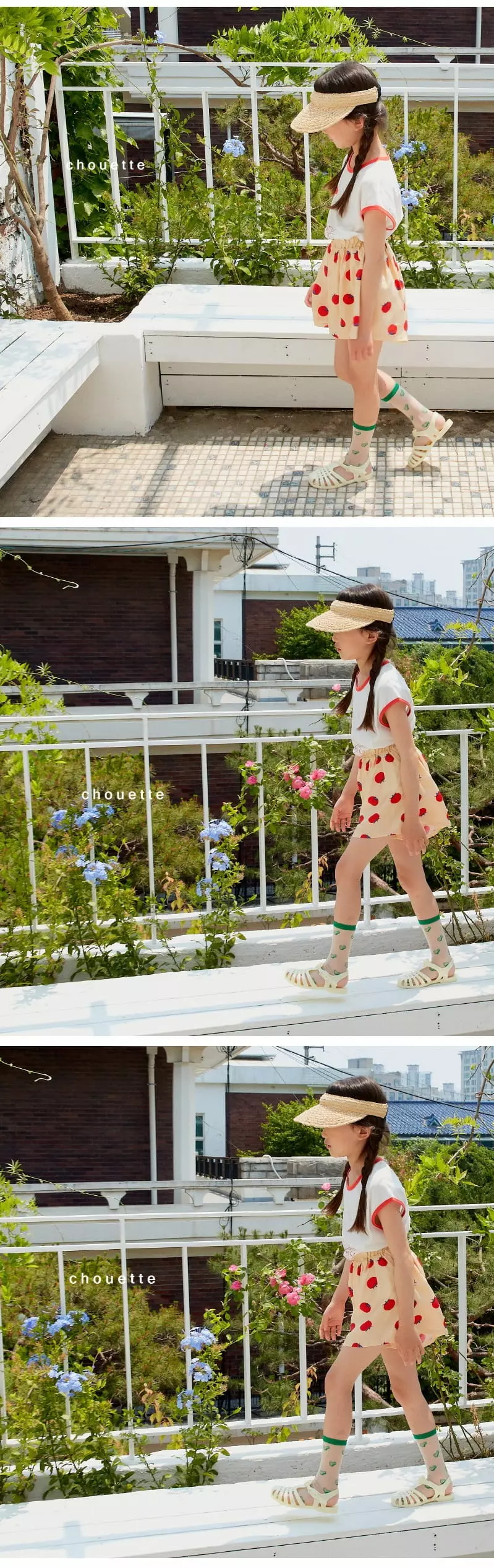 Chouette - Korean Children Fashion - #kidsstore - Gardening Tee - 4