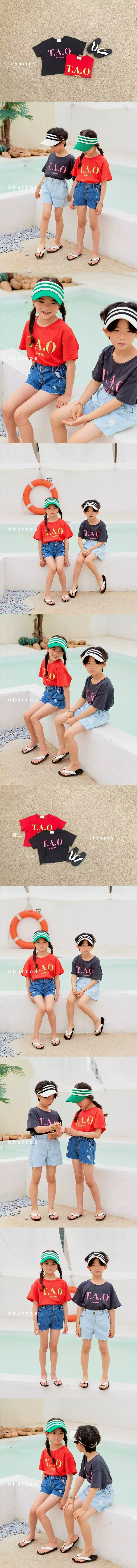 Churros - Korean Children Fashion - #childrensboutique - TAO Paint Tee