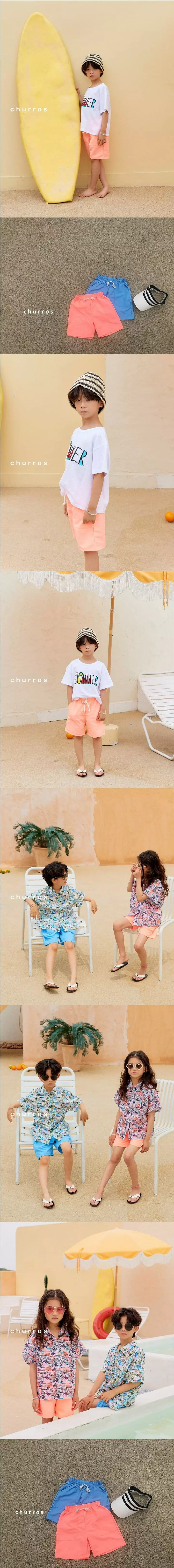 Churros - Korean Children Fashion - #prettylittlegirls - Air Cool Daily Shorts