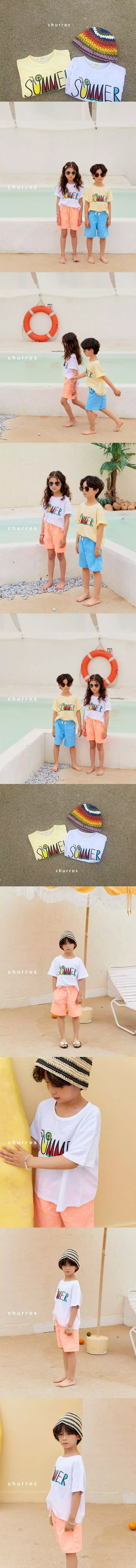 Churros - Korean Children Fashion - #stylishchildhood - Summer Watermelon Tee