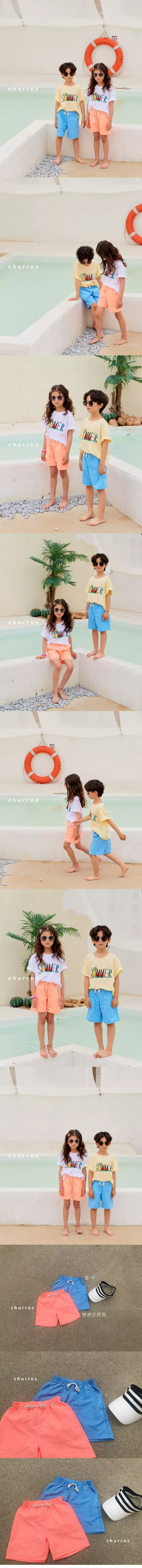 Churros - Korean Children Fashion - #todddlerfashion - Air Cool Daily Shorts - 2