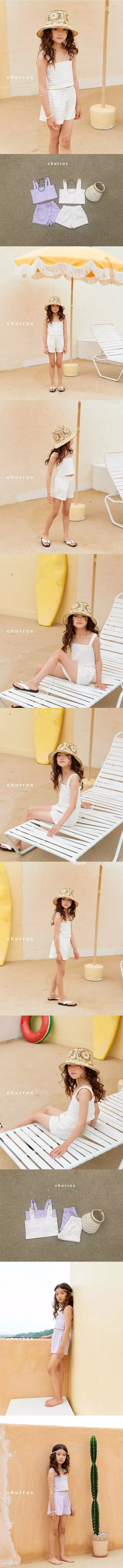 Churros - Korean Children Fashion - #toddlerclothing - Rainbow Short Set