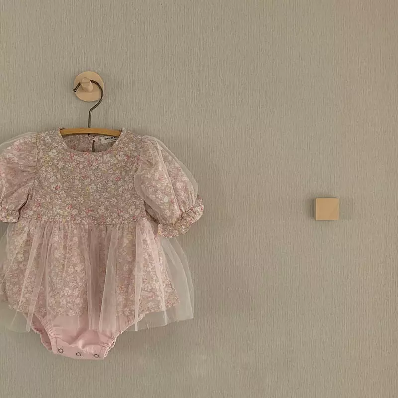 Ciel De Maman - Korean Baby Fashion - #babyfashion - The Flower Bodysuit