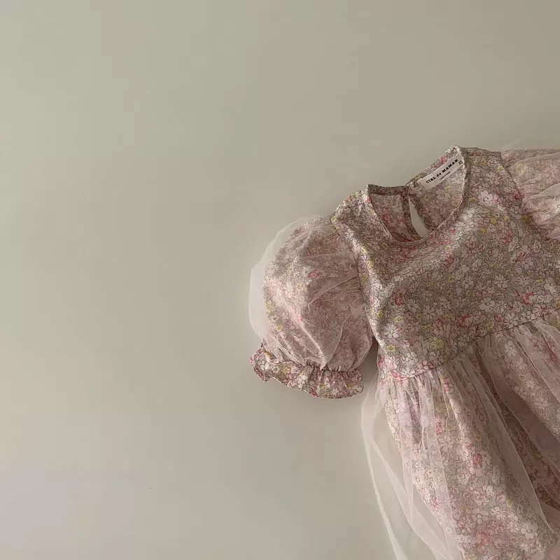 Ciel De Maman - Korean Baby Fashion - #babygirlfashion - The Flower Bodysuit - 3