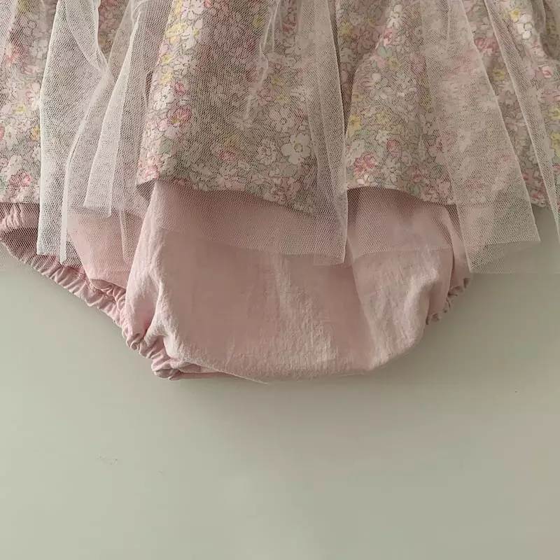 Ciel De Maman - Korean Baby Fashion - #babyootd - The Flower Bodysuit - 6