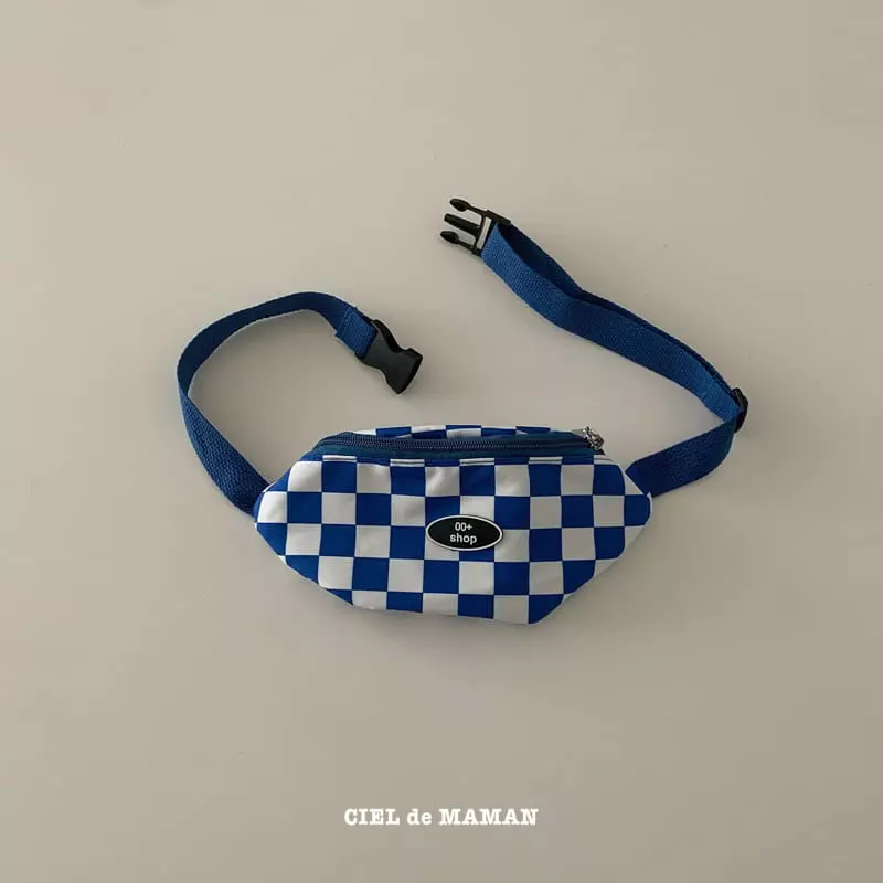 Ciel De Maman - Korean Children Fashion - #Kfashion4kids - Checker Board Hip Sack - 7