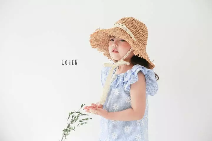 Cohen - Korean Children Fashion - #Kfashion4kids - Daisy Top Bottom Set - 7