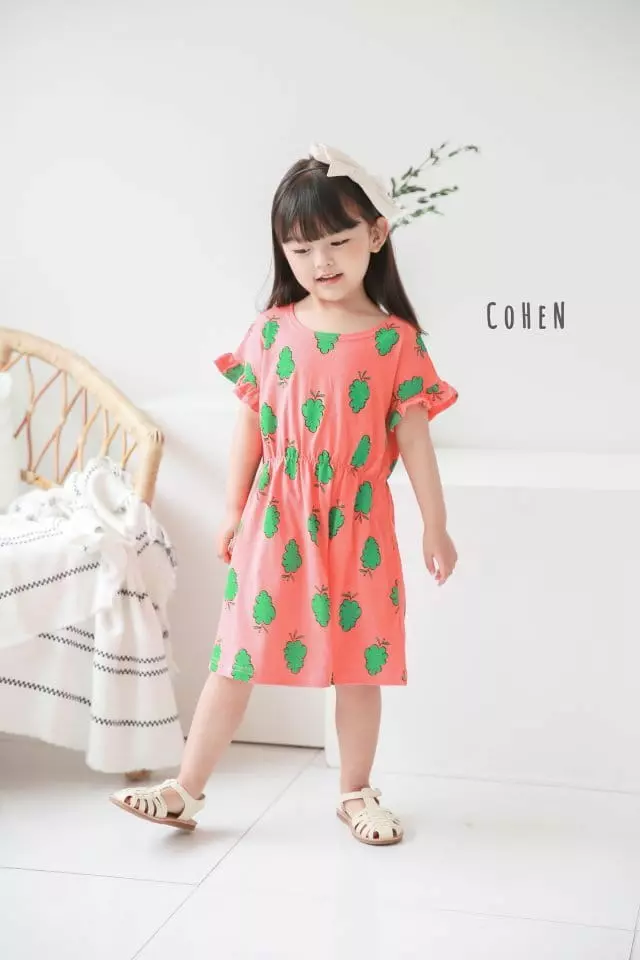 Cohen - Korean Children Fashion - #kidzfashiontrend - Grape One-piece - 7