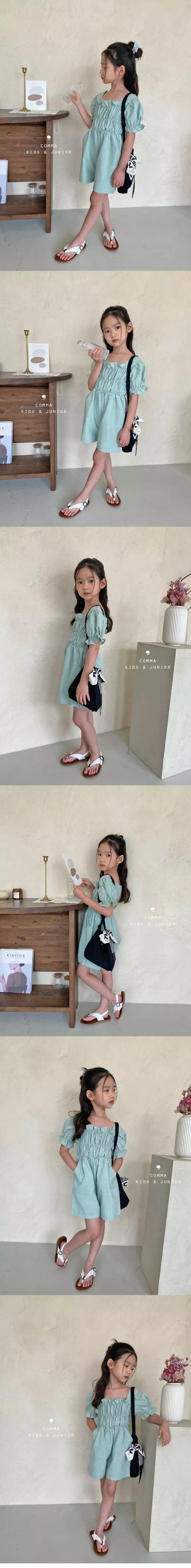 Comma - Korean Children Fashion - #magicofchildhood - Bubble Jumpsuit - 2