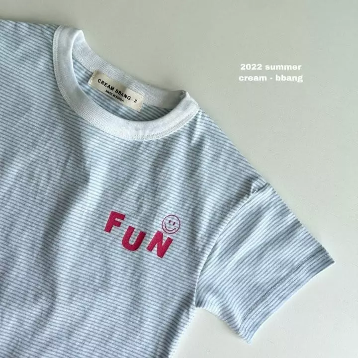 Cream Bbang - Korean Children Fashion - #childofig - Fun Stripes Tee - 7