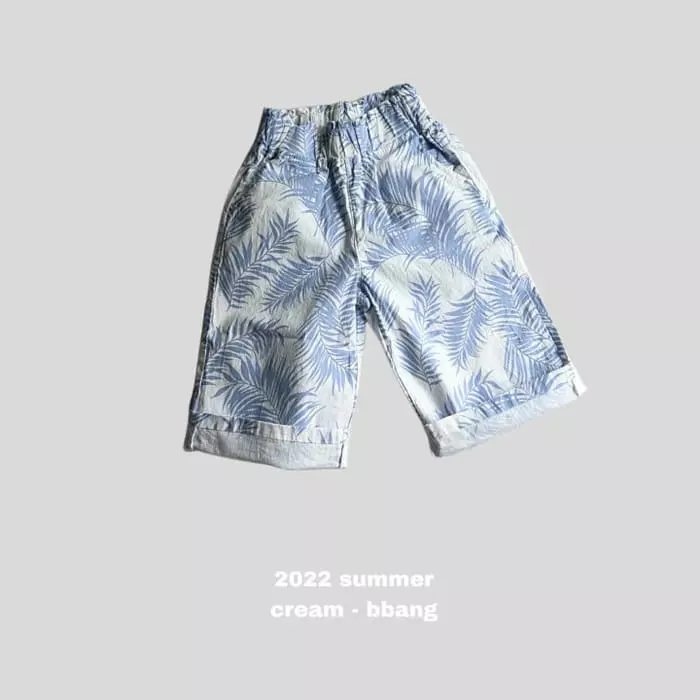Cream Bbang - Korean Children Fashion - #designkidswear - Palm Linen Pants