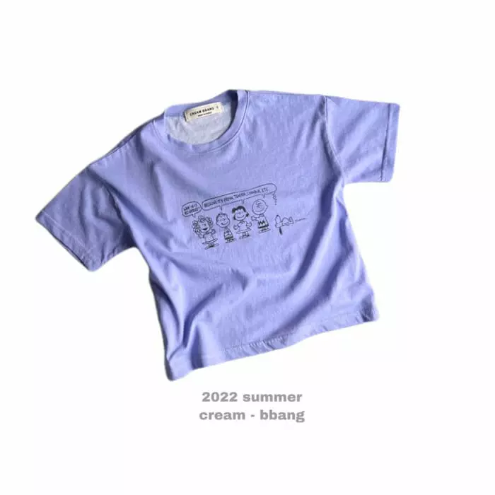 Cream Bbang - Korean Children Fashion - #kidzfashiontrend - Great Pigment Tee - 6