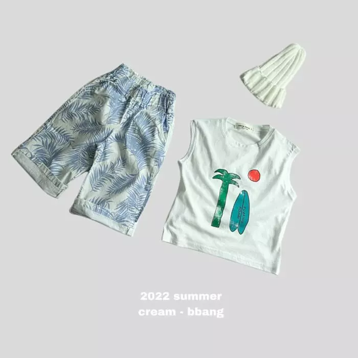 Cream Bbang - Korean Children Fashion - #kidzfashiontrend - Surfing Sleeveless - 5