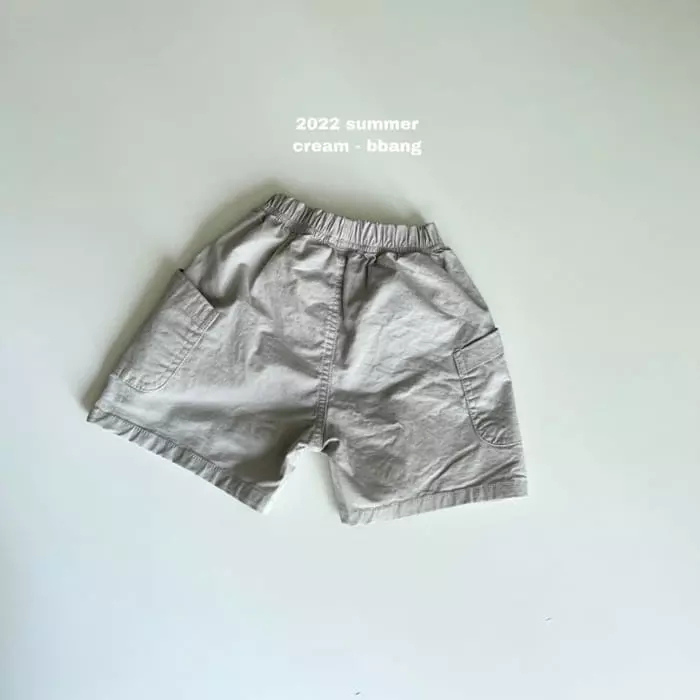 Cream Bbang - Korean Children Fashion - #littlefashionista - Big Pocket Shorts - 7