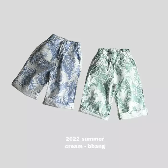 Cream Bbang - Korean Children Fashion - #littlefashionista - Palm Linen Pants - 8