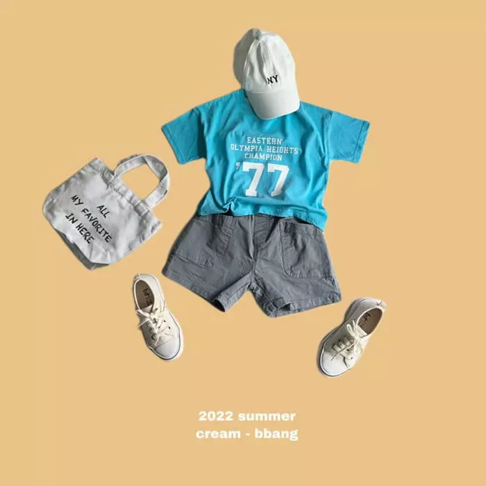 Cream Bbang - Korean Children Fashion - #magicofchildhood - Big Pocket Shorts - 8