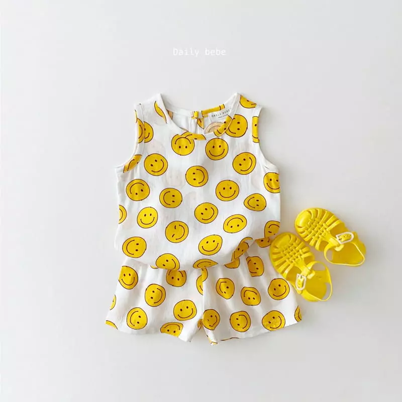 Daily Daily - Korean Children Fashion - #kidsstore - Rayon Top Bottom Set - 10