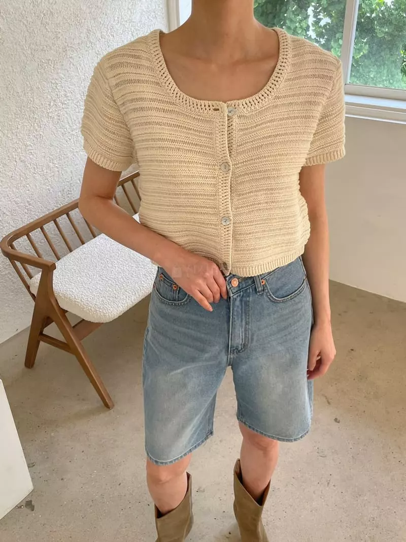 Dailyjud - Korean Women Fashion - #momslook - Crepe Cardigan