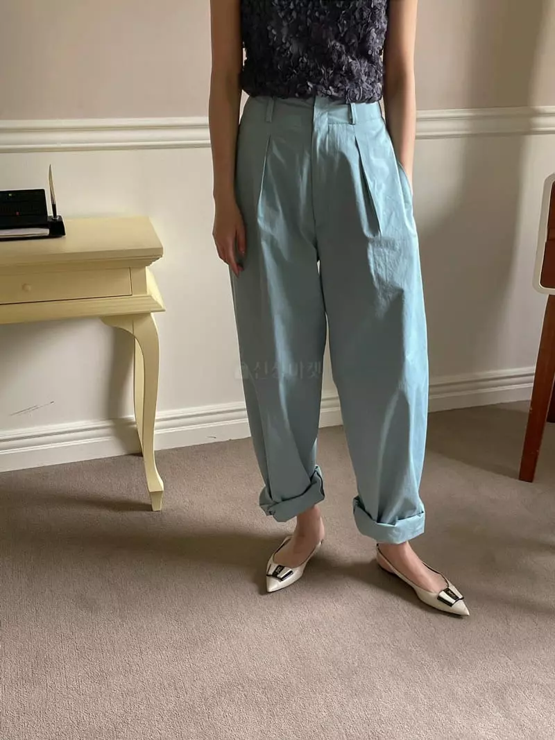 Dailyjud - Korean Women Fashion - #womensfashion - Pintuck Wide Pants - 4