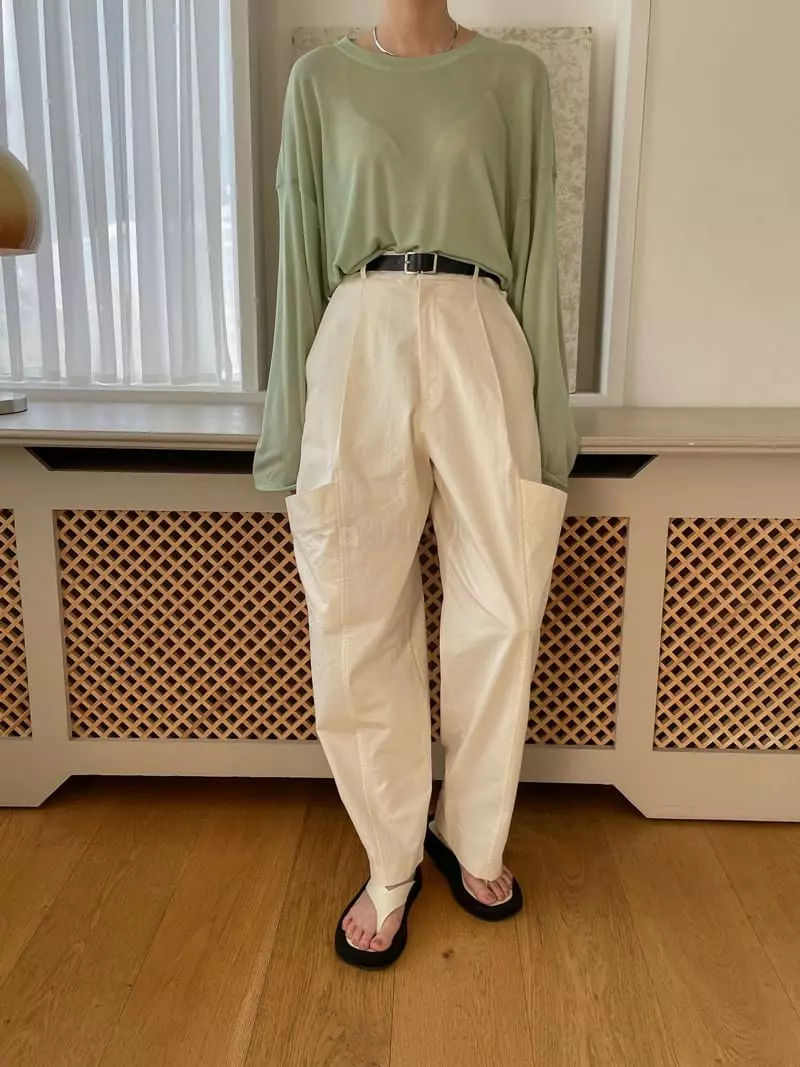 Dailyjud - Korean Women Fashion - #momslook - See Thourgh Tee - 3