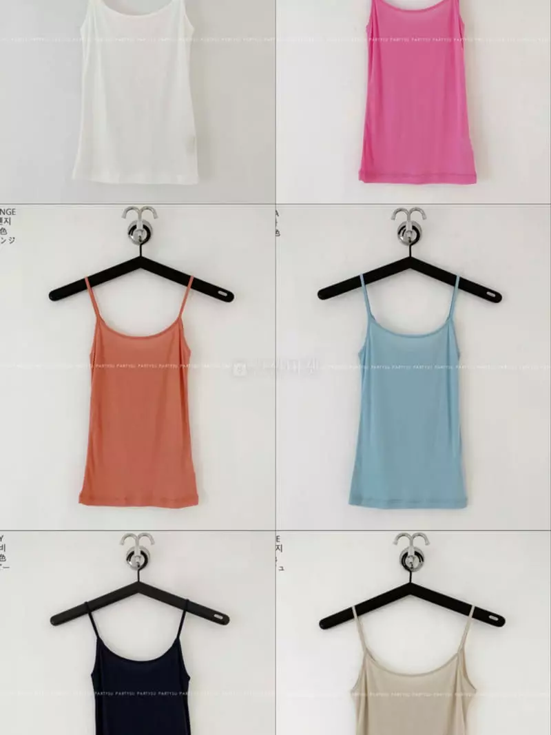 Dailyjud - Korean Women Fashion - #momslook - Marlang String Sleeveless