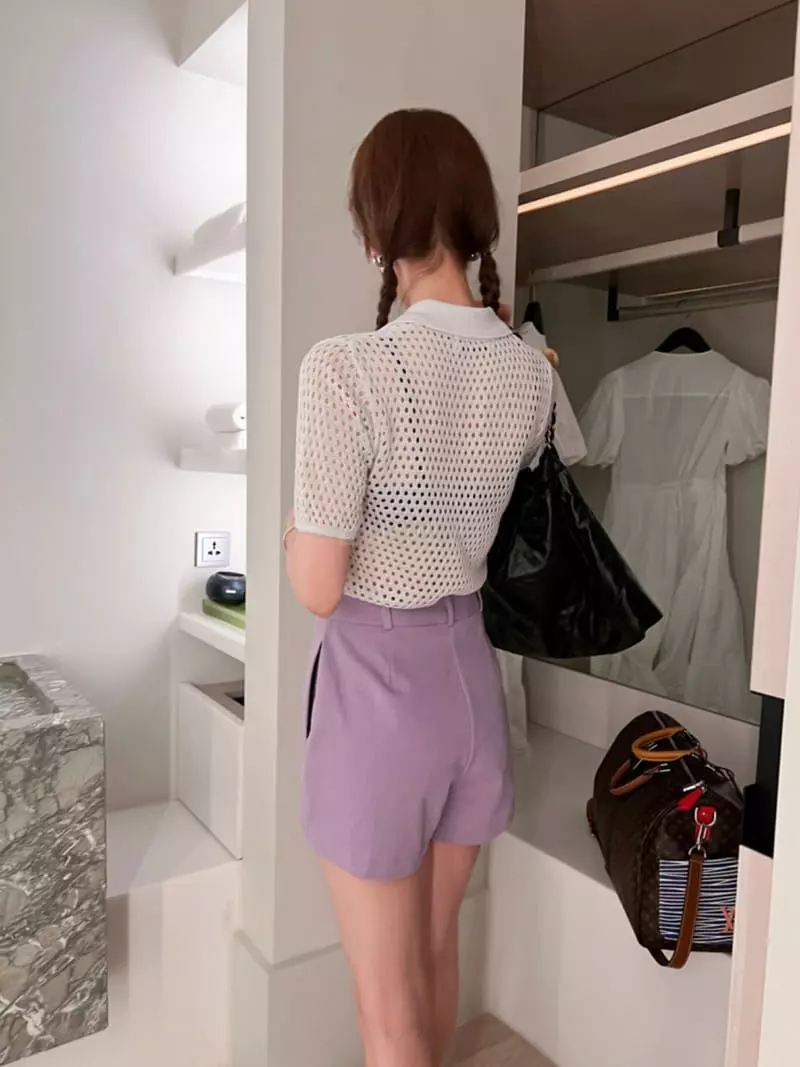 Dailyjud - Korean Women Fashion - #thatsdarling - Twill Volume Pants - 2