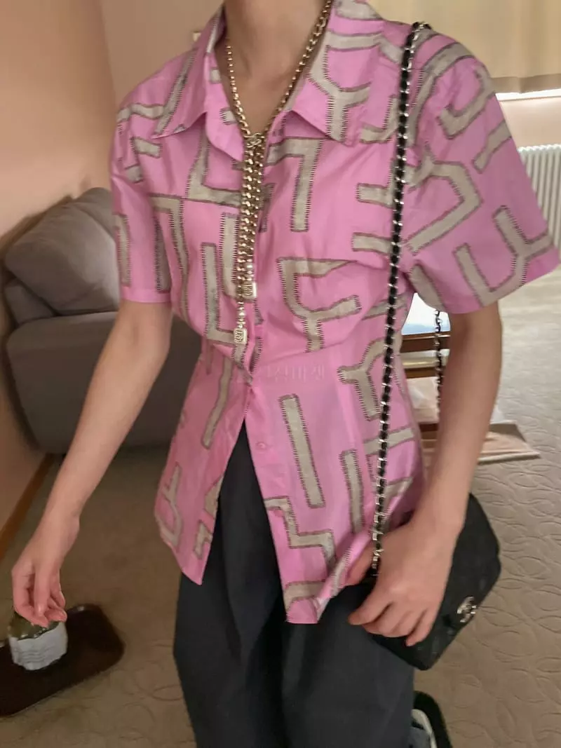 Dailyjud - Korean Women Fashion - #thelittlethings - Blin Shirt