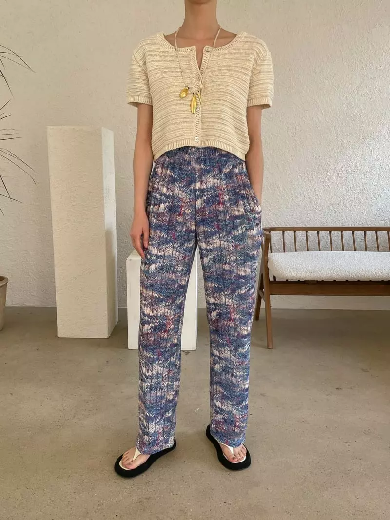 Dailyjud - Korean Women Fashion - #momslook - Wave Banding Pants - 4