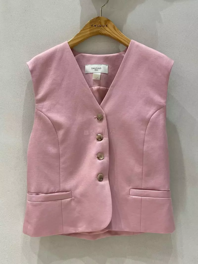 Dailyjud - Korean Women Fashion - #womensfashion - Honey Vest - 6