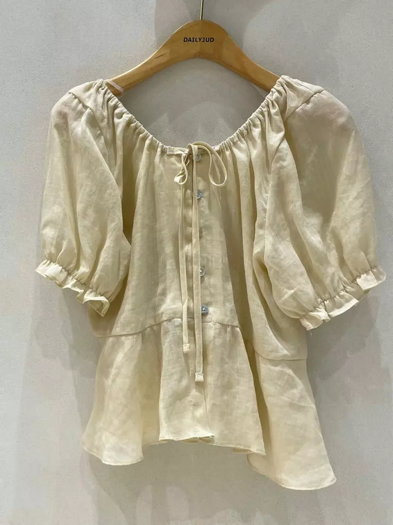 Dailyjud - Korean Women Fashion - #womensfashion - Ribbon Blouse