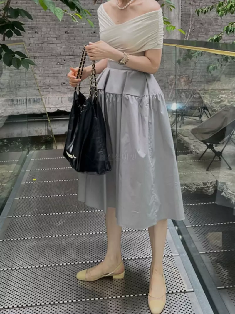 Dailyjud - Korean Women Fashion - #womensfashion - Volume Whole Skirt - 2