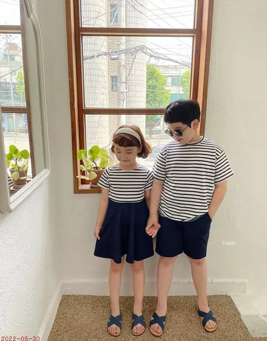 Dsaint - Korean Children Fashion - #childrensboutique - Marine One-piece - 11
