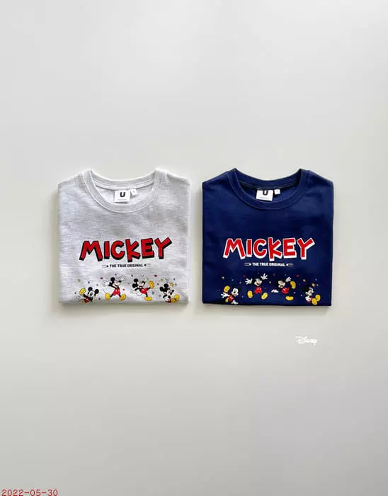 Dsaint - Korean Children Fashion - #fashionkids - Four Mickey Tee - 2
