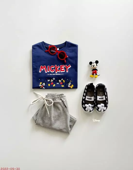 Dsaint - Korean Children Fashion - #kidzfashiontrend - Four Mickey Tee - 5