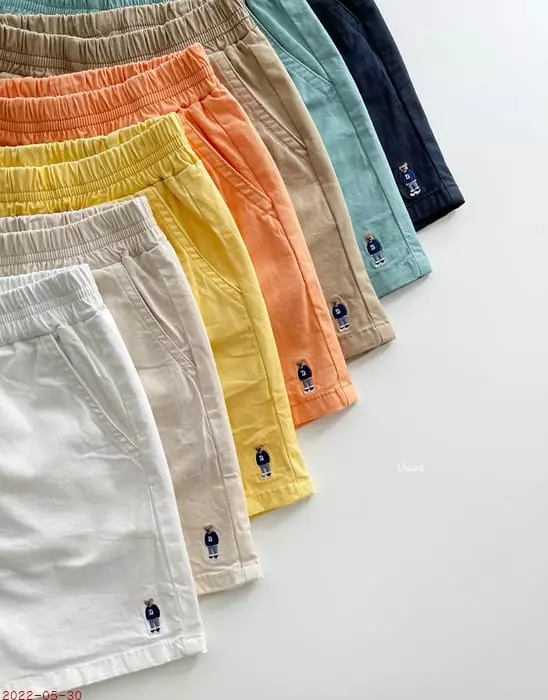 Dsaint - Korean Children Fashion - #kidsstore - Mini Bear Span Shorts - 4