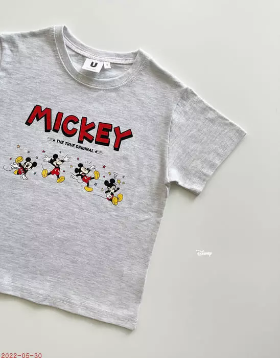 Dsaint - Korean Children Fashion - #littlefashionista - Four Mickey Tee - 7