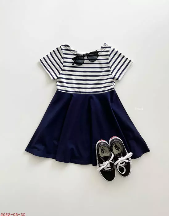 Dsaint - Korean Children Fashion - #littlefashionista - Marine One-piece - 3