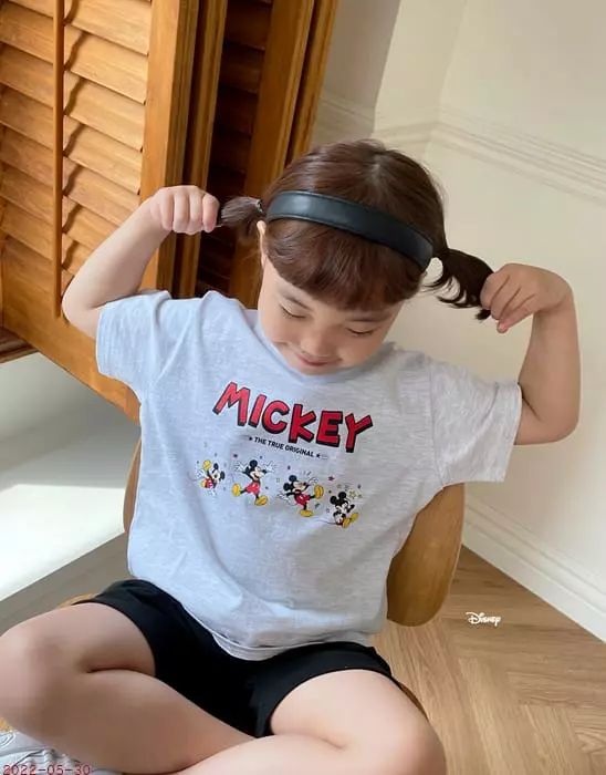 Dsaint - Korean Children Fashion - #minifashionista - Four Mickey Tee - 9