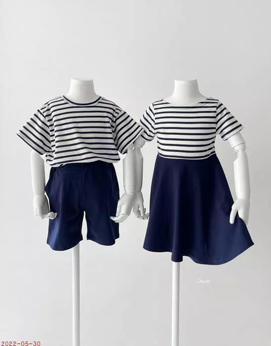 Dsaint - Korean Children Fashion - #minifashionista - Marine One-piece - 5