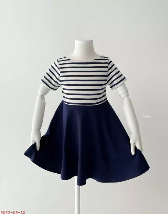 Dsaint - Korean Children Fashion - #todddlerfashion - Marine One-piece - 7