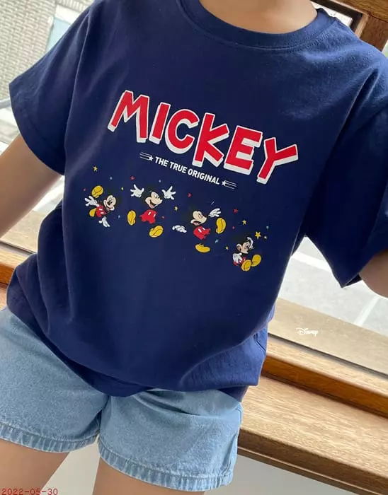 Dsaint - Korean Children Fashion - #toddlerclothing - Four Mickey Tee - 12