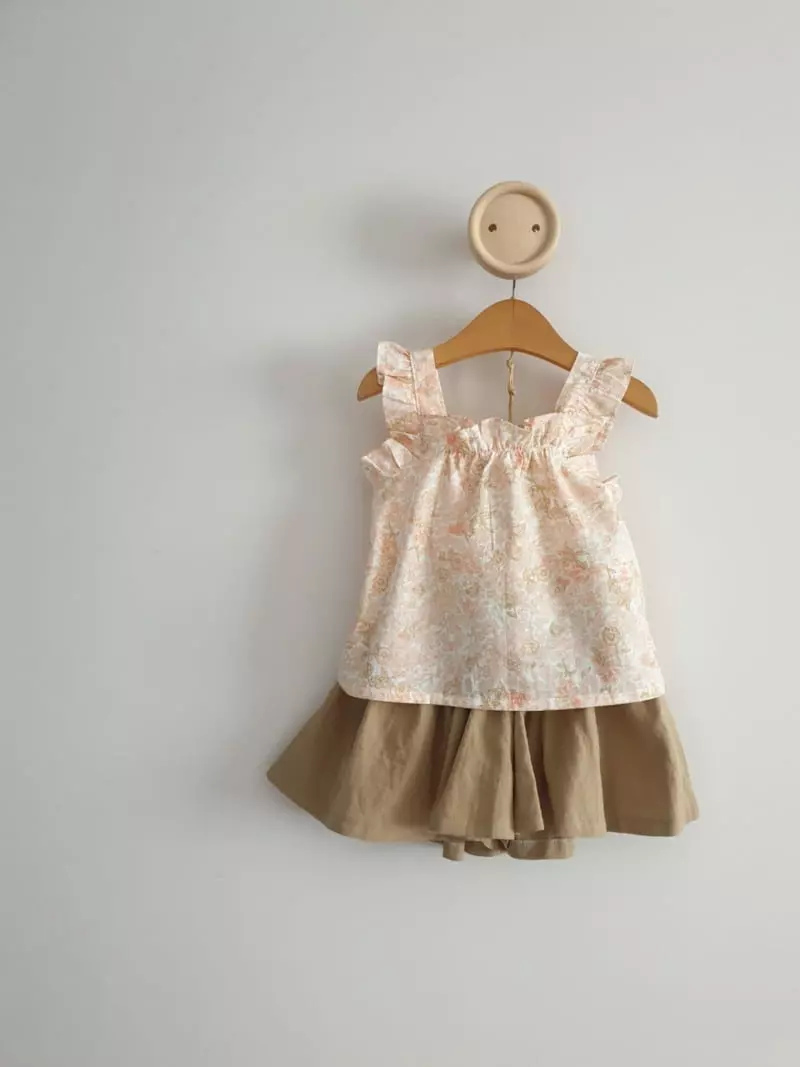 Eclair - Korean Children Fashion - #prettylittlegirls - Blare Sleeveless - 8