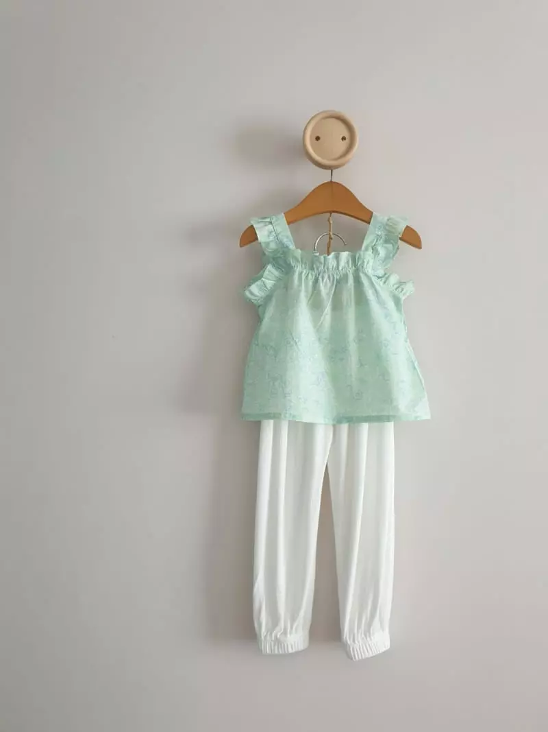 Eclair - Korean Children Fashion - #stylishchildhood - Blare Sleeveless - 11