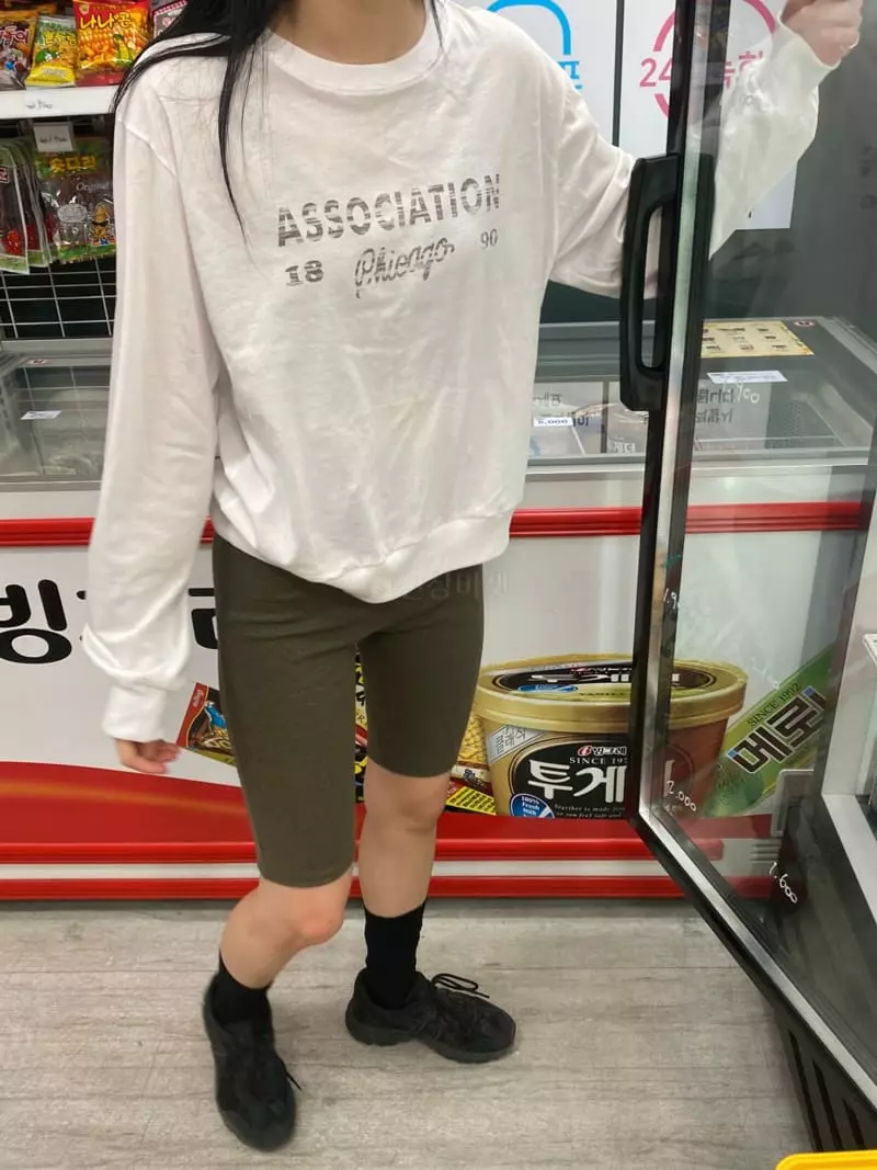 Enten - Korean Women Fashion - #momslook - A Go Sweatshirt - 3
