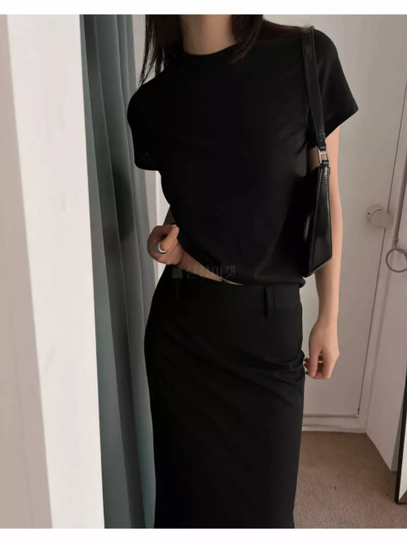 Enten - Korean Women Fashion - #momslook - Silket Tee - 3