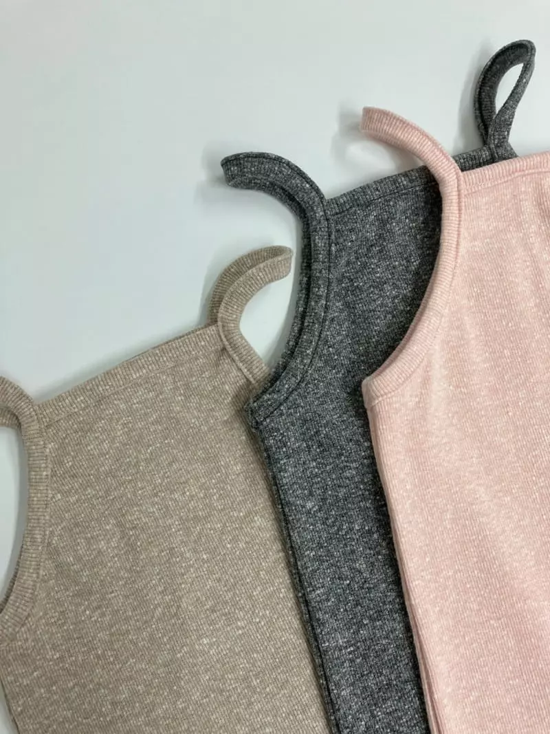 Enten - Korean Women Fashion - #momslook - Snow Slip Sleeveless - 2