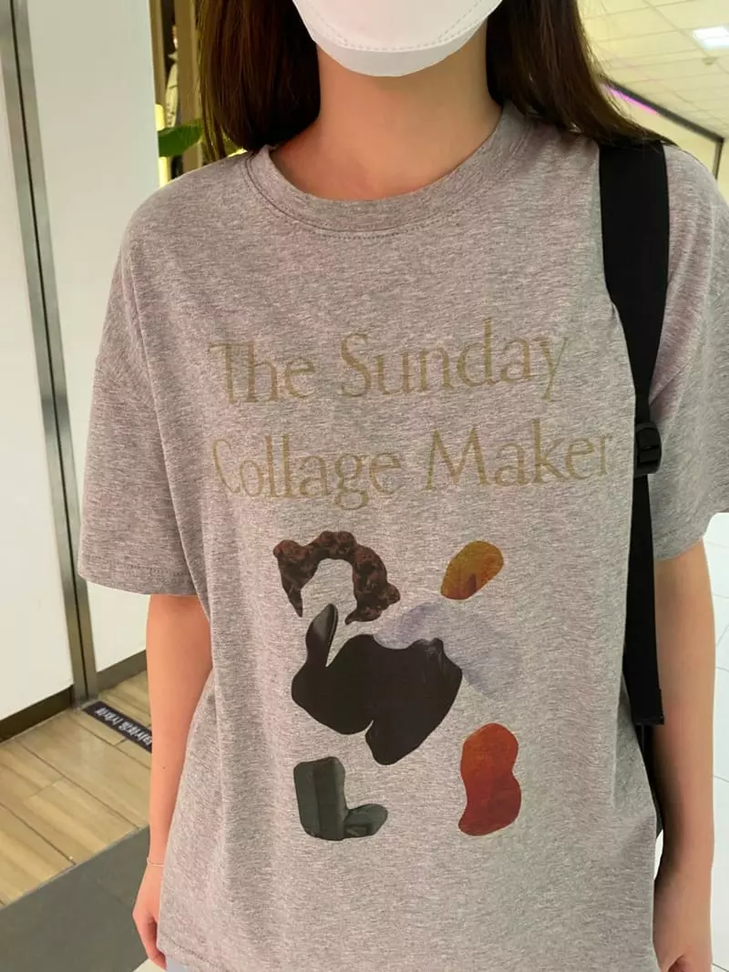 Enten - Korean Women Fashion - #womensfashion - Sunday Tee - 4