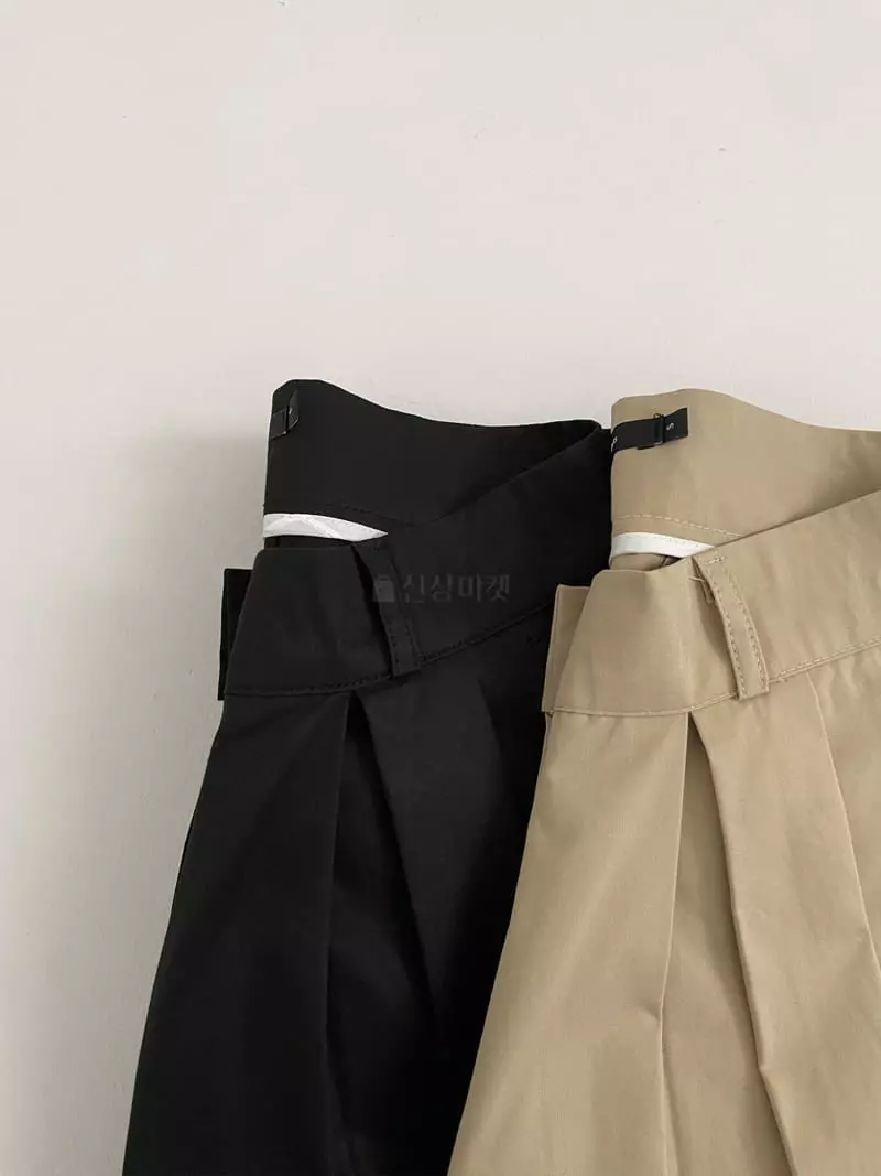 Enten - Korean Women Fashion - #womensfashion - Baguette Pants - 4