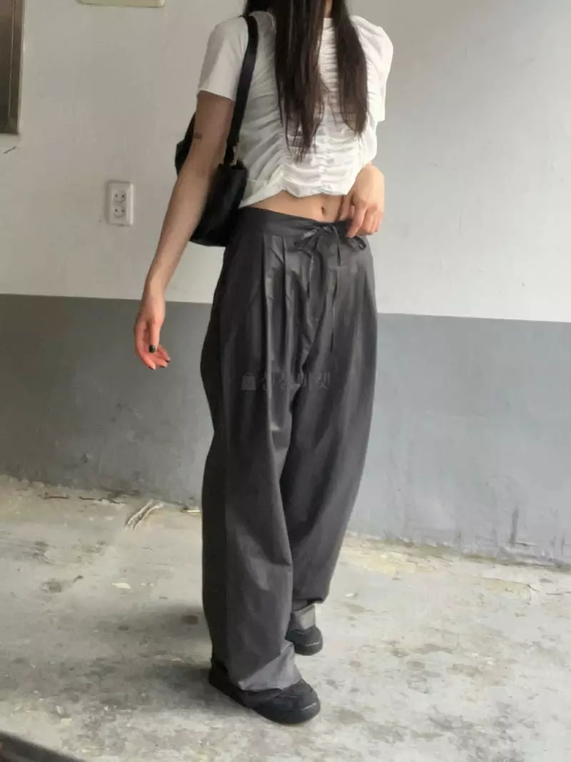 Enten - Korean Women Fashion - #momslook - Mento Pants